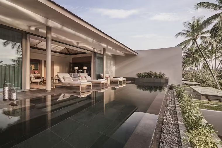 Phòng Three Bedroom Terrace Pool Villa